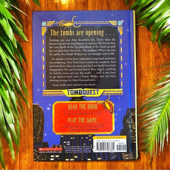 Tombquest Book 1: Book of the Dead by Michael Northrop - Hardcover, EUC - Picture 2 of 7